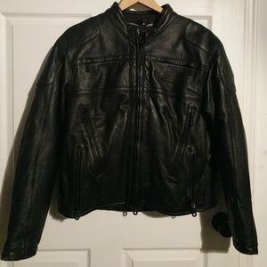 Harley Davidson Leather Riding Coat